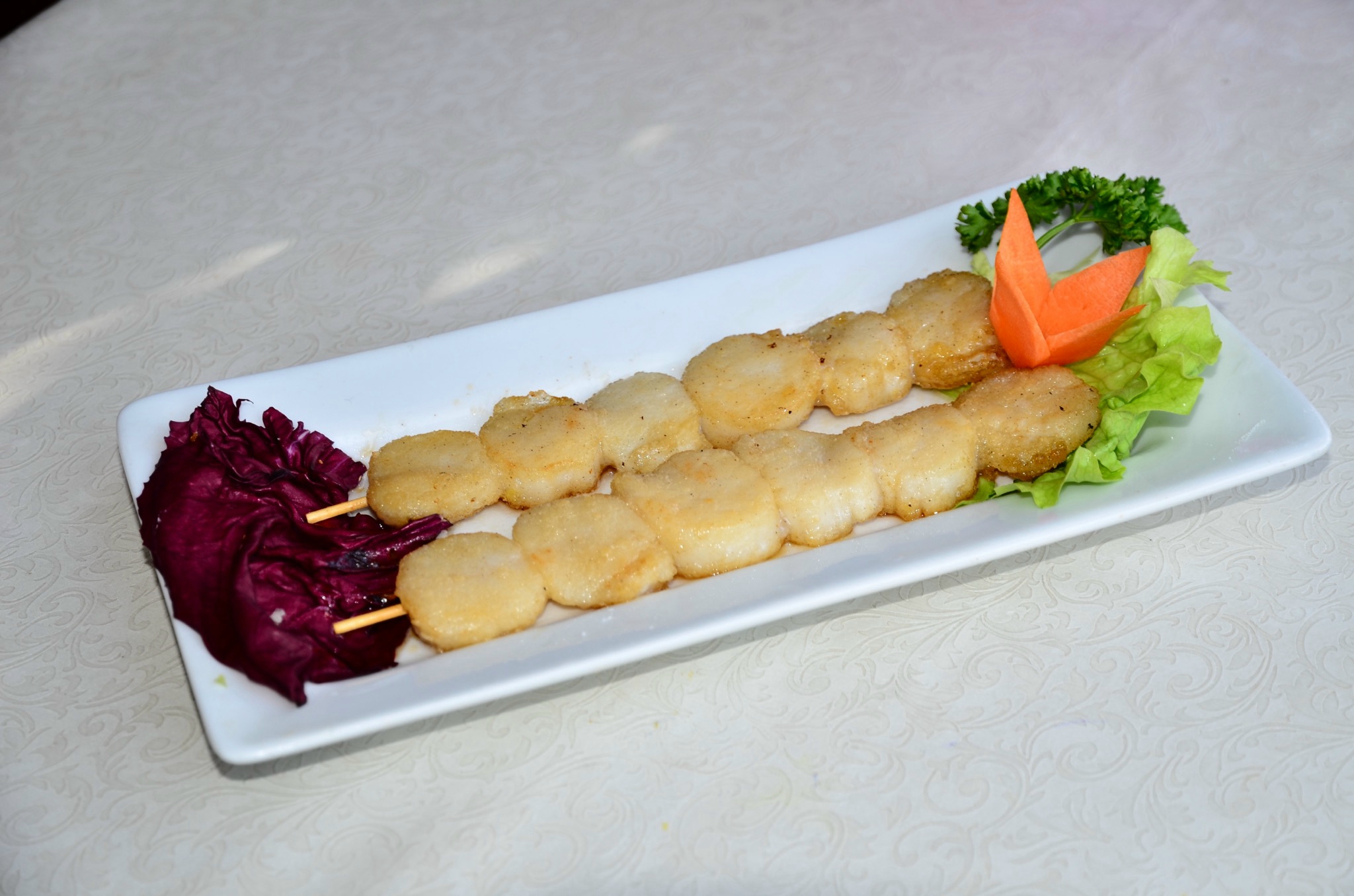 Brochettes de coquilles Saint-Jacques