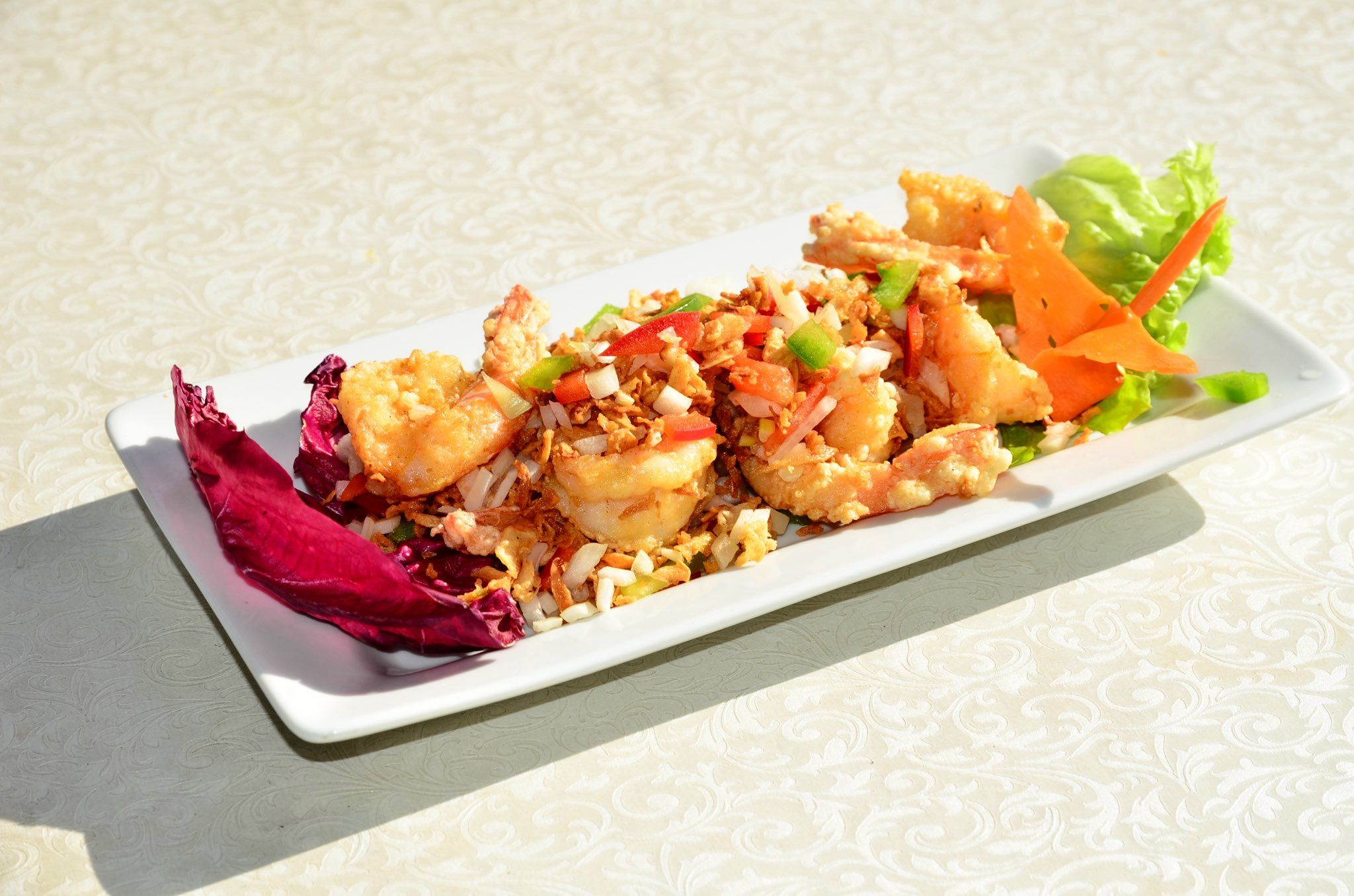 Crevettes Royales au sel et au poivre