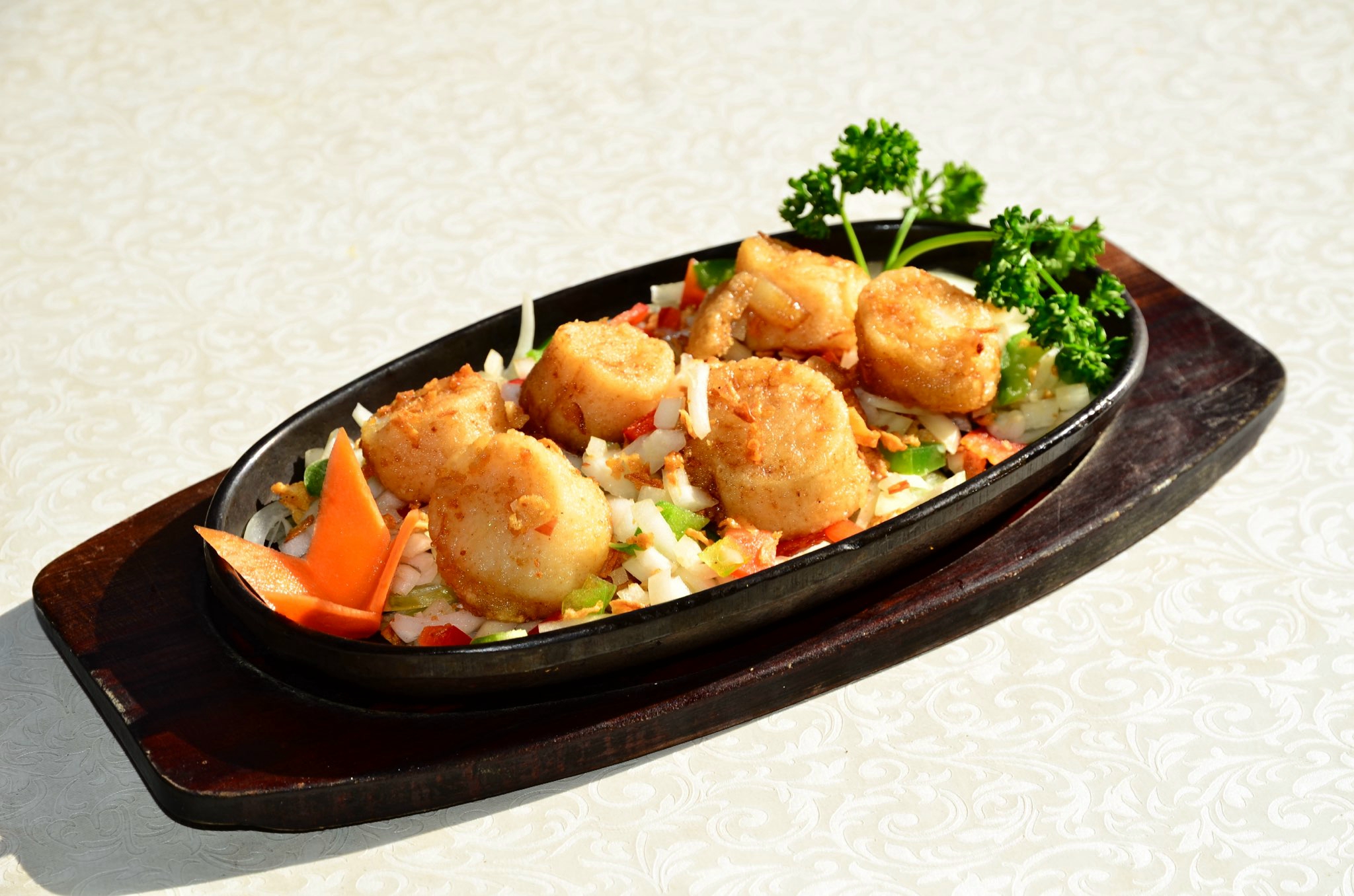 Coquilles St-Jacques sel et poivre